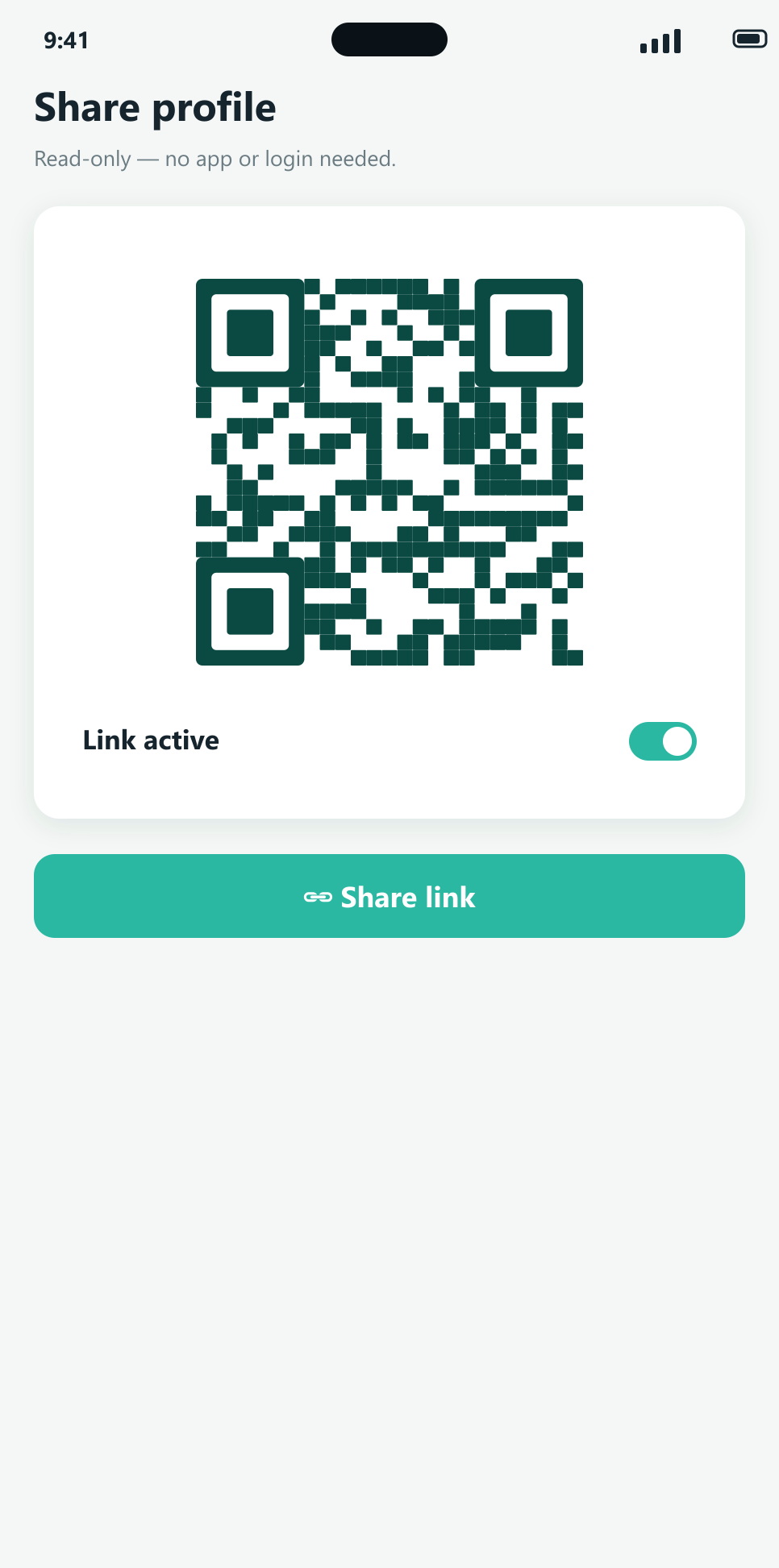 Share by QR